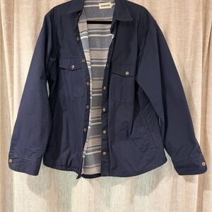 Waxed Canvas Jacket with Blanket Lining